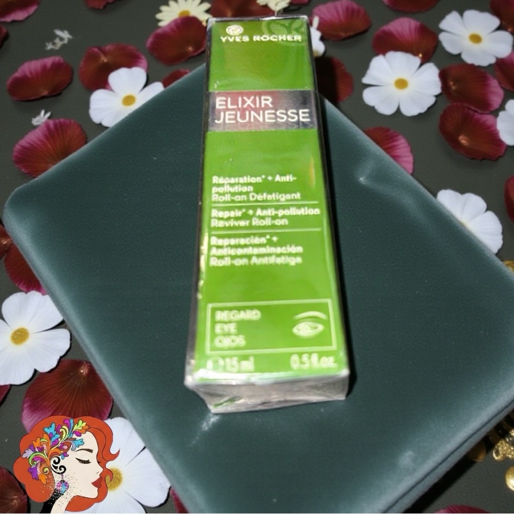 Yves Rocher Reviver Eyes Roll-on Elixir Jeunesse with Aphloia extract NWT